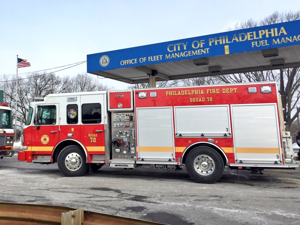 PFDTonySneidar's tweet image. New @Spartan_ER Squad 72 arrived at Fleet today. @PhillyFireDept members &amp;amp; #PFDLogistics on hand for acceptance inspection. Once checked out and fitted with radios and equipment will go in service to protect Philly #24x7x365