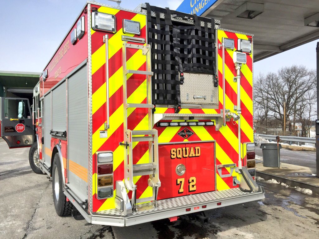 PFDTonySneidar's tweet image. New @Spartan_ER Squad 72 arrived at Fleet today. @PhillyFireDept members &amp;amp; #PFDLogistics on hand for acceptance inspection. Once checked out and fitted with radios and equipment will go in service to protect Philly #24x7x365