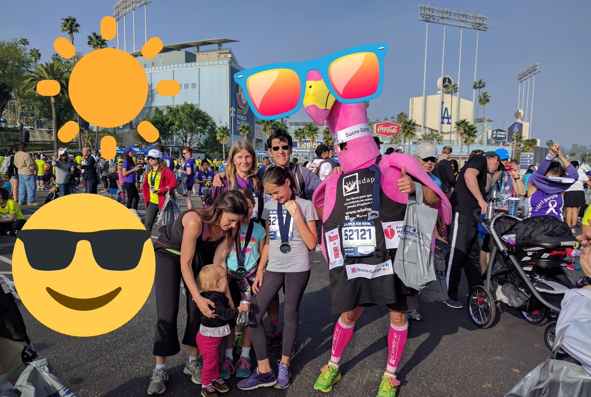 SucreGorge's tweet photo. #LAmarathon ⏳ D-9️⃣
🏖️🏁🏃‍♀️🏃🎬⭐🌴🌁⚾🏟️
🇺🇲🇬🇧 Flamingo 🐦 weather forecast👇
😎 Sat 3/17 #LABig5K ☀️ 61°F🌡️
😱 Sun 3/18 @lamarathon 🌦️ 61°F🌡️
@KTLA @libertechan @MarkKriski @henrydicarlo can you help against 🌧️?
Please🙏
🇫🇷 Météo du flamant rose 🐦☝️ https://t.co/GvyKhYUlW1