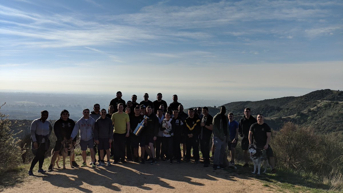SGVStallions's tweet photo. Had a great company hike this morning to take the top Company trophy to the Claremont Loop!

Awesome way to start the day! https://t.co/T1mK4fYJwu