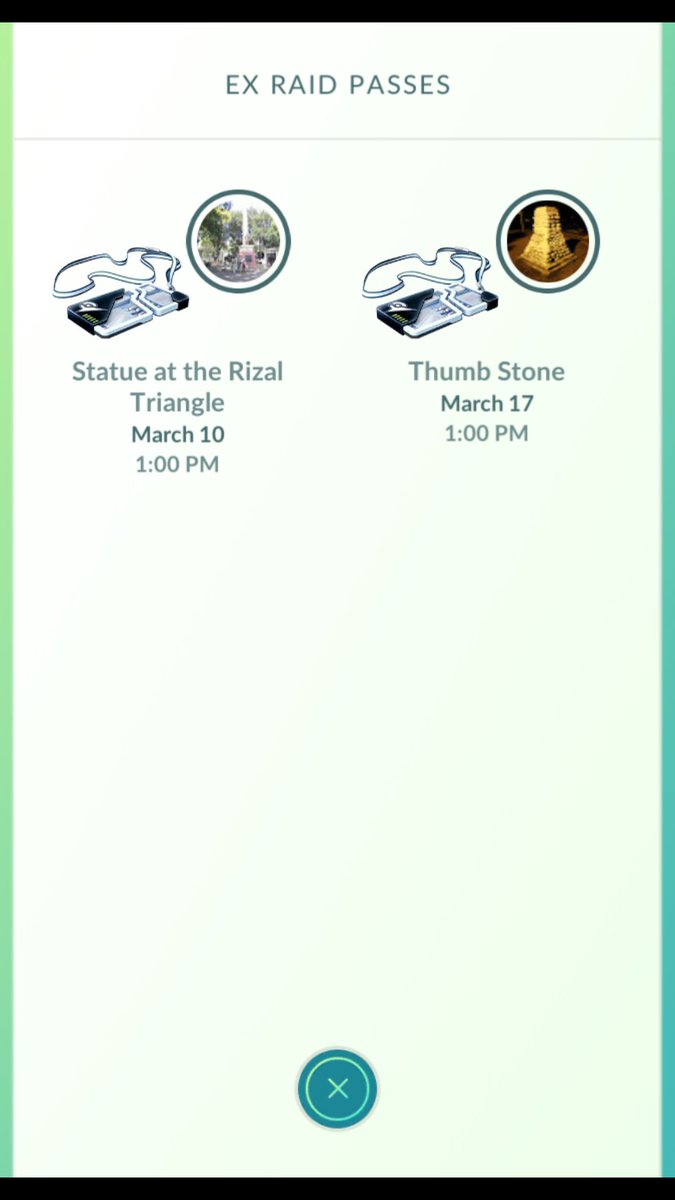 GoAldin's tweet image. Yaahoo...😁😁😊😊
#pokemongo #EXRaidPass