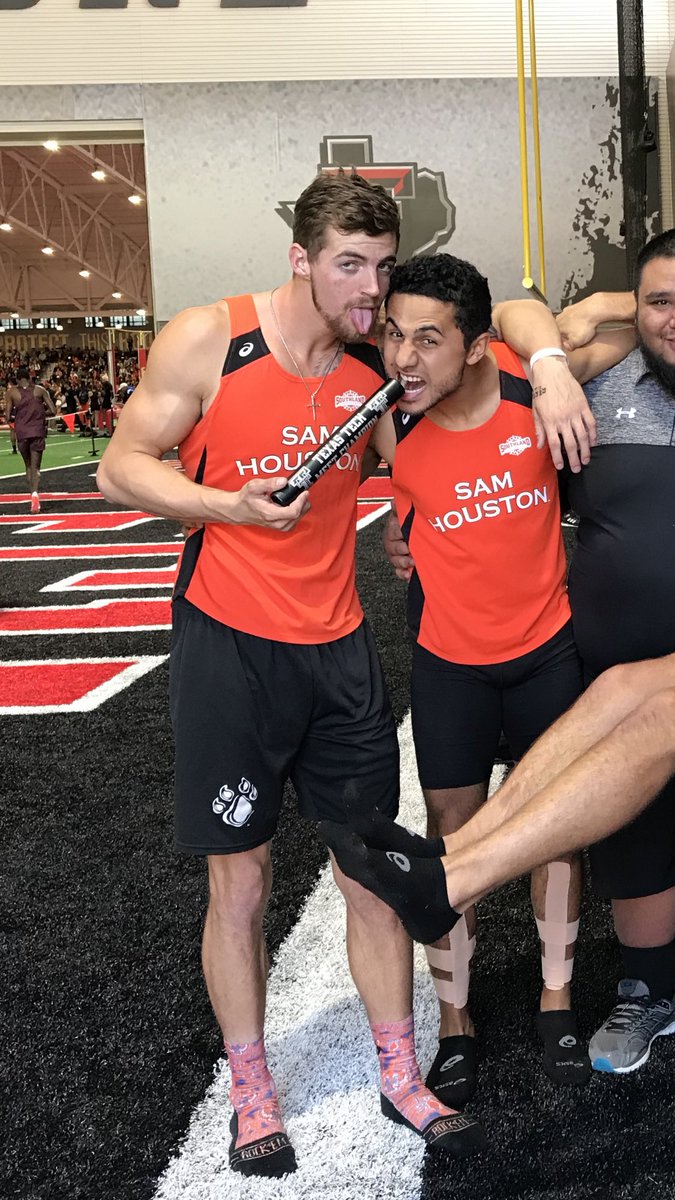 theReal_k21's tweet photo. Let’s go BroBro TA!!! @W_TAdams #NCAATF #shsutrackandfield https://t.co/h0kEE5wynx