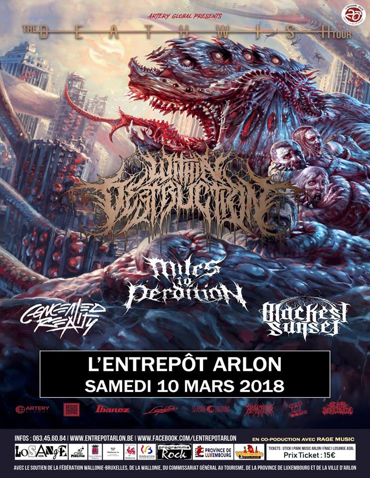 concealedrlty's tweet photo. This is happening tomorrow!! One brutal event at L'EntrepΓ΄t Γ Arlon. We hope to see many of you there π https://t.co/HV0BaktUQ9