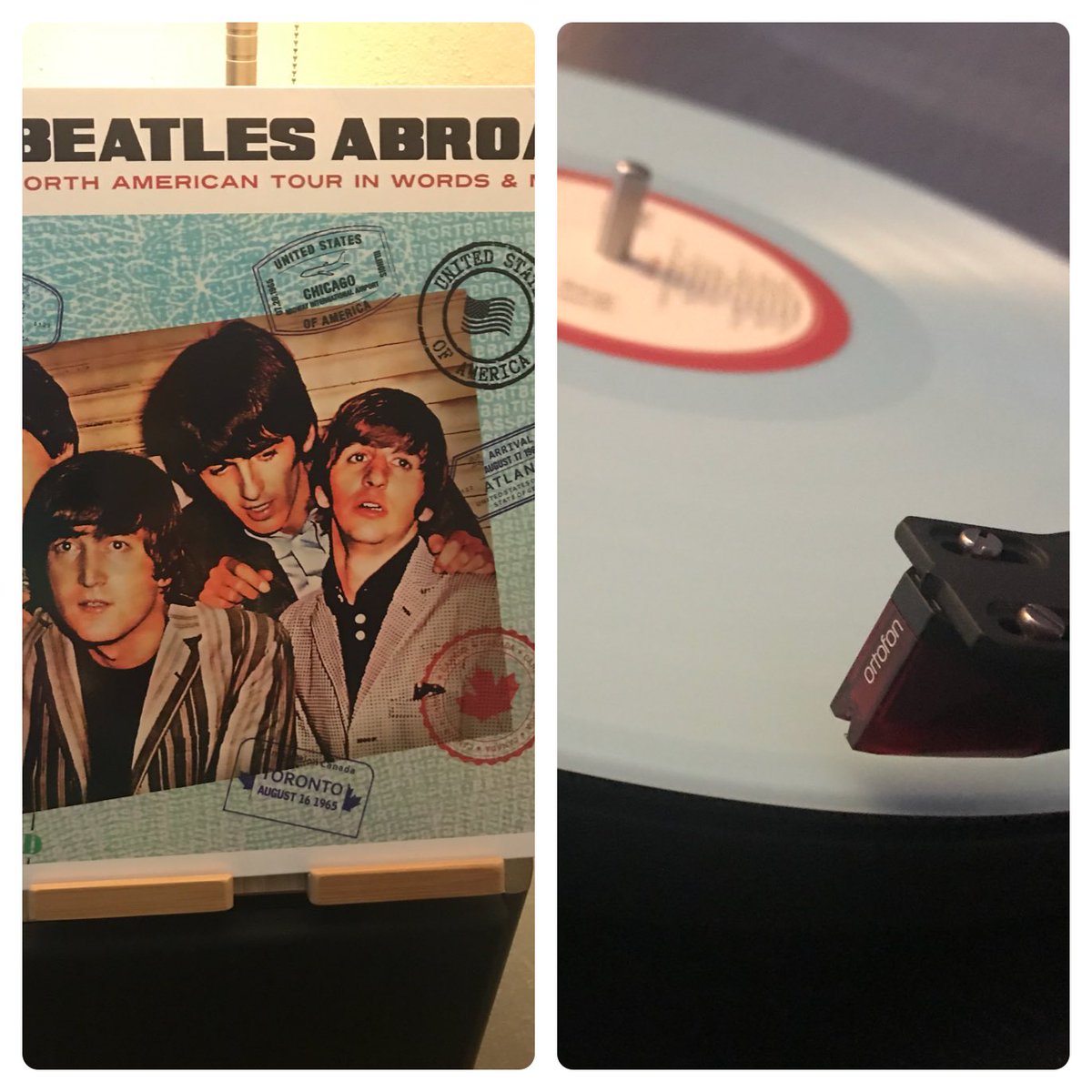 mipenti's tweet photo. Zum Beginn des Wochenendes #backonvinyl #beatles #Ortofon https://t.co/BkpiSxzZLX
