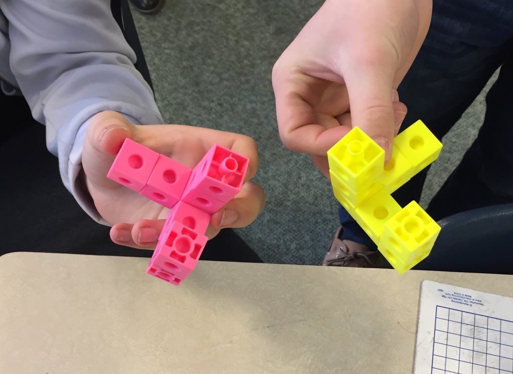 GoslinK123's tweet image. Played some #spatialreasoning tasks learning to read "view-prints" to build possible structures. Great ideas from #takingshape @drcathybruce #ldsb #queenseduc #curr370