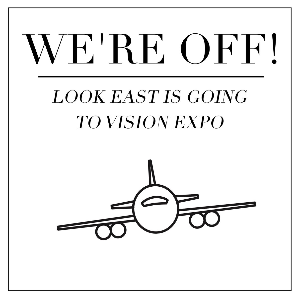 LookEastNash's tweet photo. The eye nerds take NYC: the Look East team is going to @VisionExpo East next week!✈️🍎 We're closed 3/16-3/17, but we'll be back bright and early the week after! https://t.co/NPFvBb6JKH