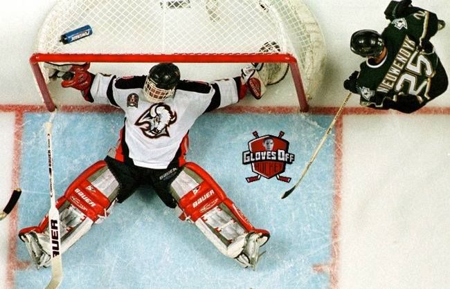 GlassBangers's tweet image. Dominik Hasek was one of a kind.  He managed to prevent an insane amount of goals by what can only be described as surgically precise flailing. #Puckface facebook.com/GlovesOffHocke…