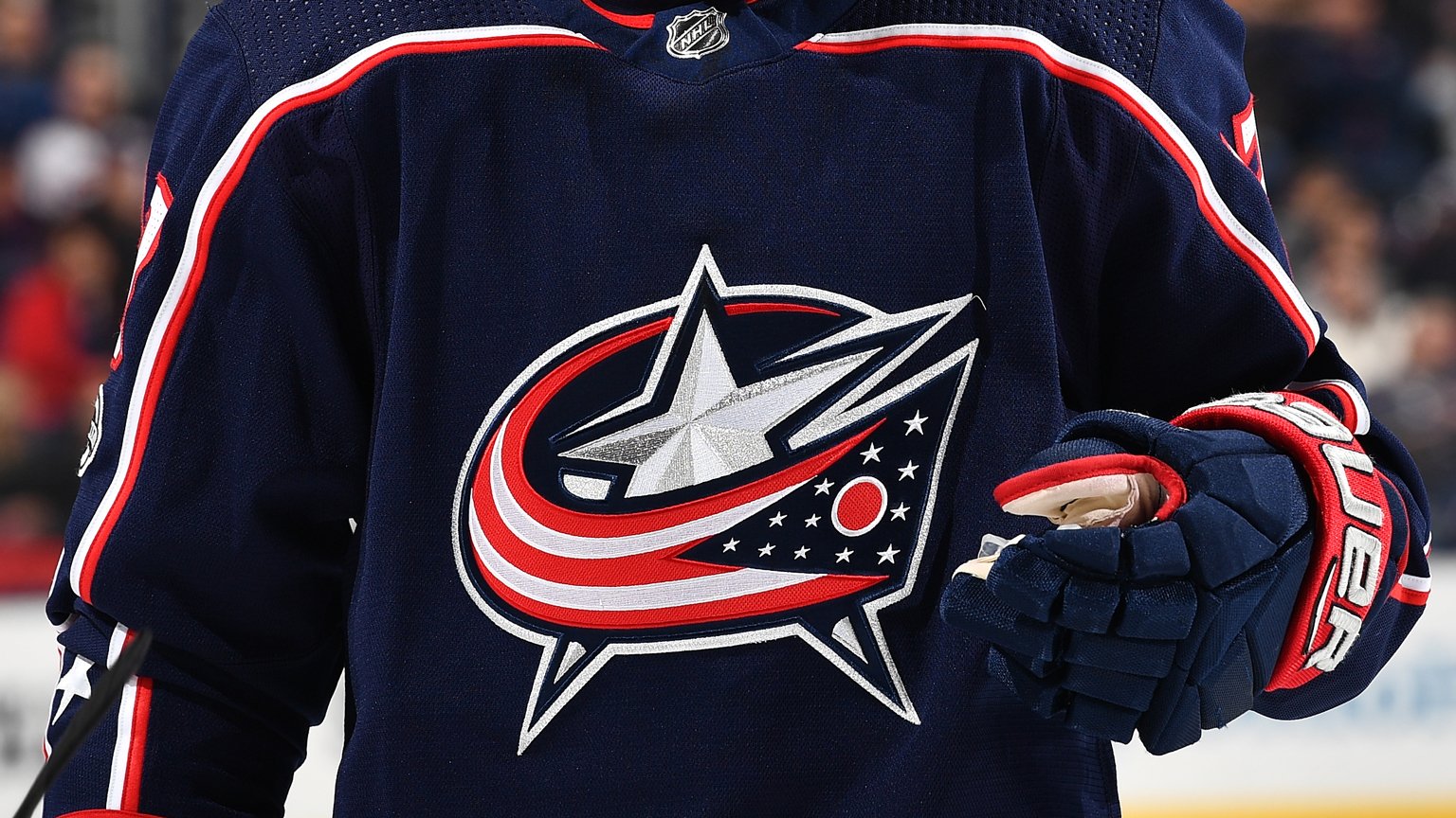 Columbus blue clearance jackets jersey 2018