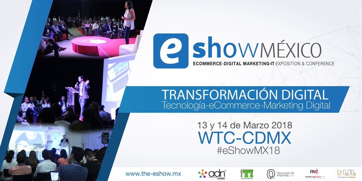 JorgeContrerasN's tweet photo. La próxima semana tomará lugar el @eshowmx el evento de e Commerce más importante de Latinoamérica, donde podrás interactuar con los mejores de la industria del marketing digital y el mercado electrónico. #eShowMX18 👉🏻 https://t.co/kZxdxrFqCM https://t.co/7MlULKZvrq