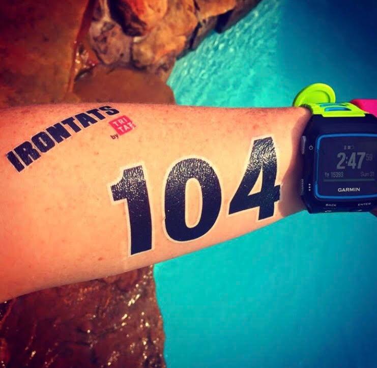 It's 2:47pm, and we're ready to race.

#IronTats #TriTats #LookLikeAPro #NoSharpie #triathlon #triathlete #SwimBikeRun