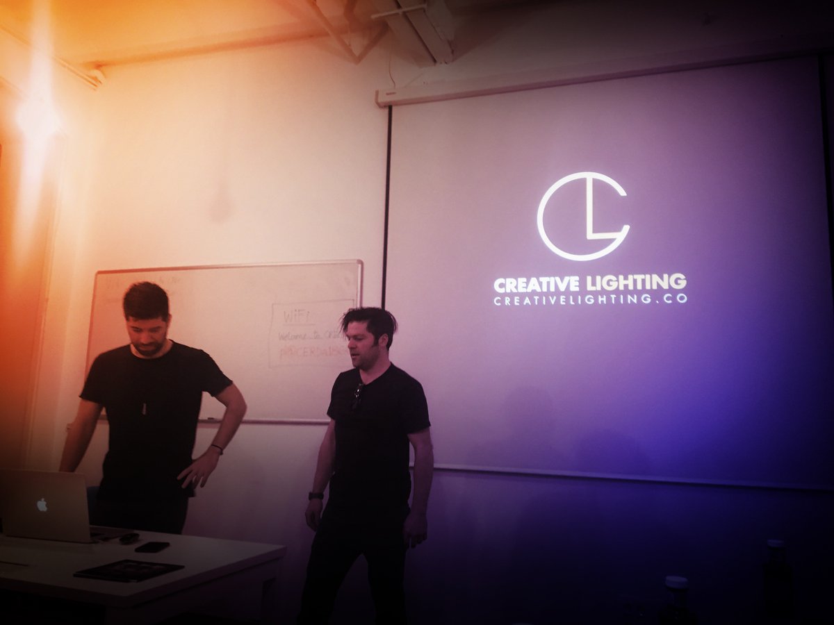 Anna_Manosa's tweet photo. Great day and a lot of inspiration at the Creative Lighting workshop in Barcelona. Amazing presentation from Nikos Nikolopoulos. Looking forward for tomorrow's presentation of Damian Fennell! https://t.co/48pw84bGmi