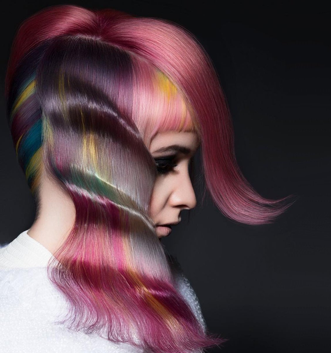 This awe-inspiring color from our Global Creative Design Director, Maurice den Exter, and the team at ME Hairdressers was just nominated for the Hair Color Technician of the Year Coiffure Award. Congratulations everyone!