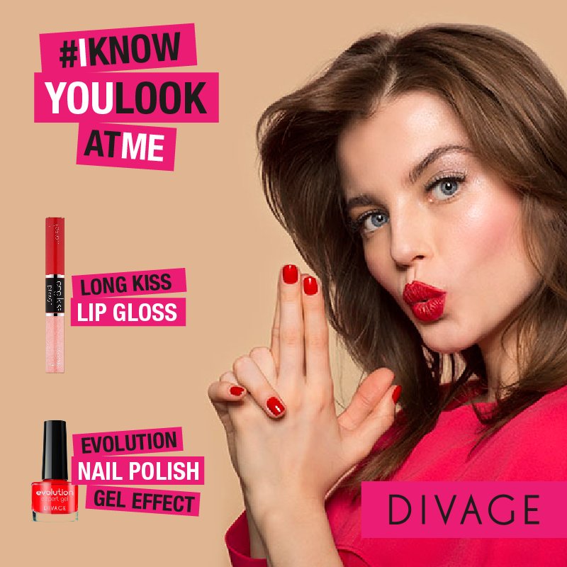 DivageUK's tweet photo. Whatever you're doing tonight, make sure you're dressed to kill 💃
Evolution Nail Polish Gel Effect 💅
Long Kiss Lip Gloss 💋
Both long-lasting to keep your look perfect all night.
#Divage #lipgloss #lips #nailpolish #nails #Fridays #IKnowYouLookAtMe https://t.co/E6rQR7bVGS
