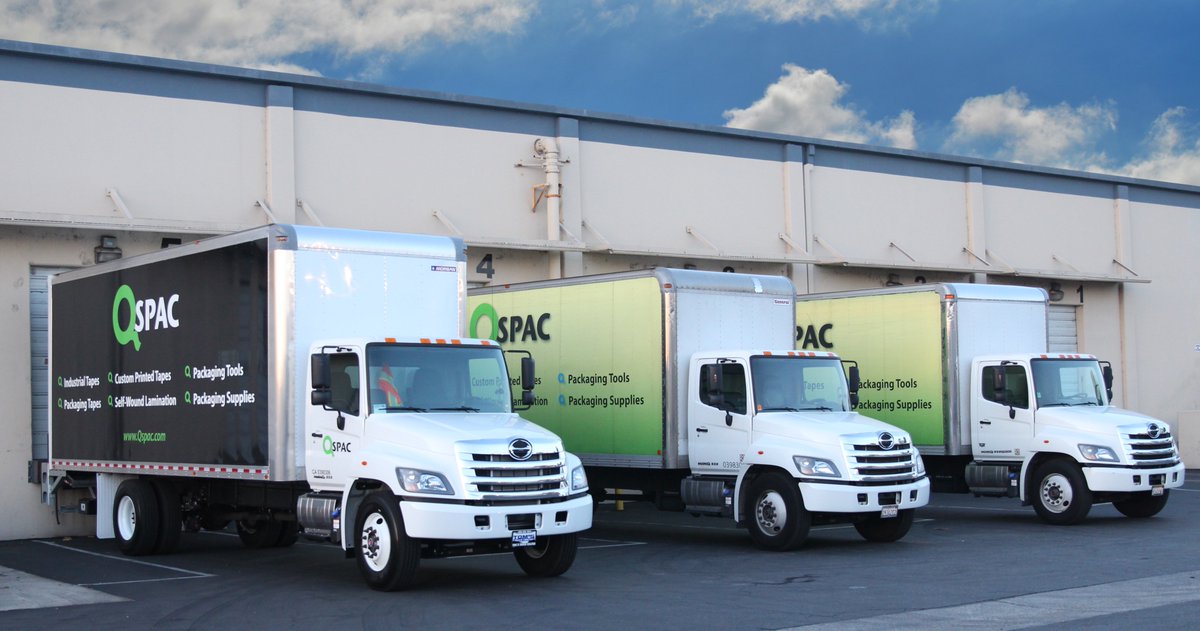 QSPACmedia's tweet photo. As your business grows, so does ours. Here at #QSPAC, we are #committed to providing you with excellent #service with the addition of our third Q-Truck! https://t.co/ZqfFyDDrDE