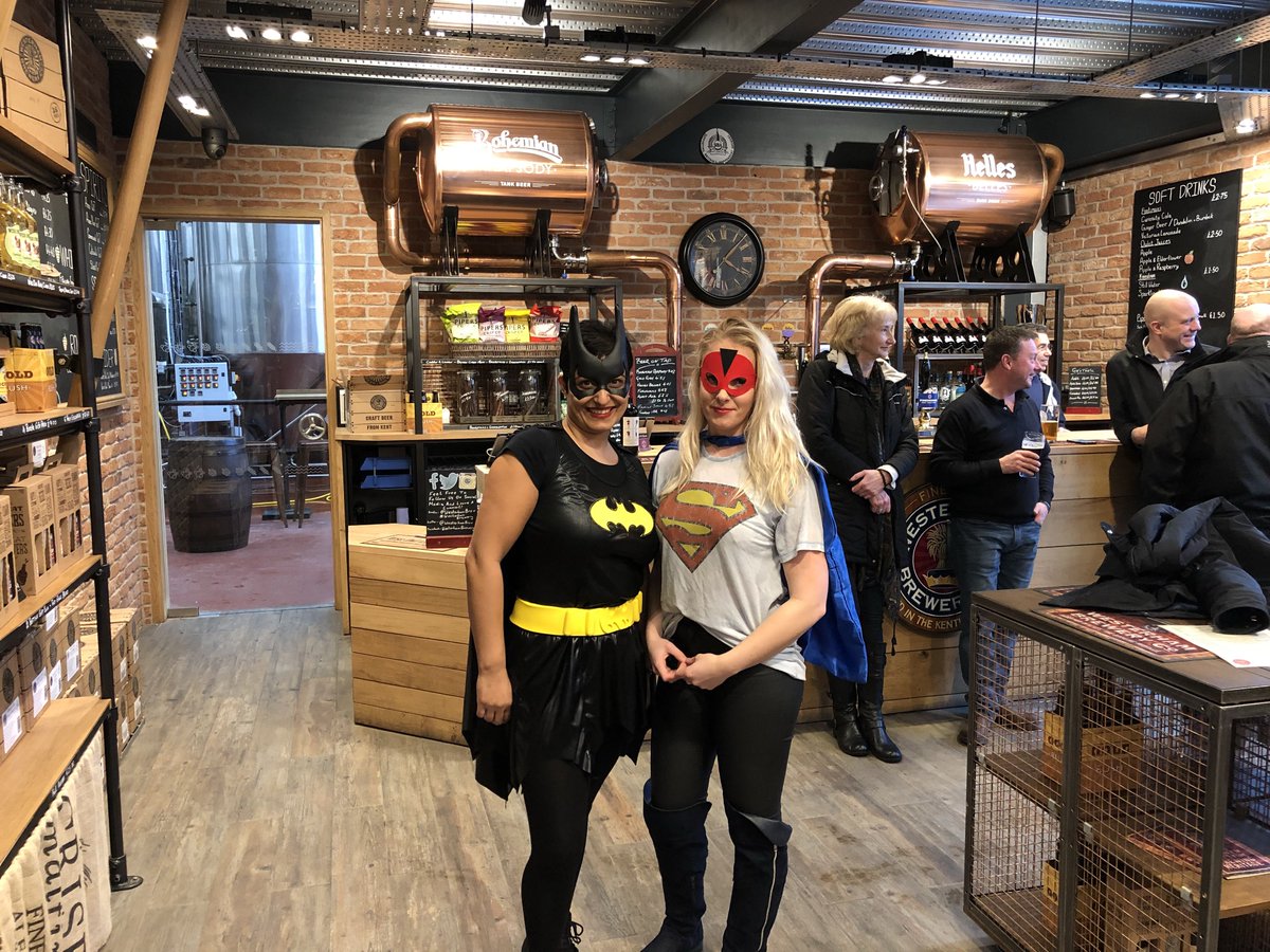 Are these Superheroes looking for a super brew 🍺 🍻 or help for #sportsrelief2018 @FriendsValence @ValenceSchool @WesterhamBrew