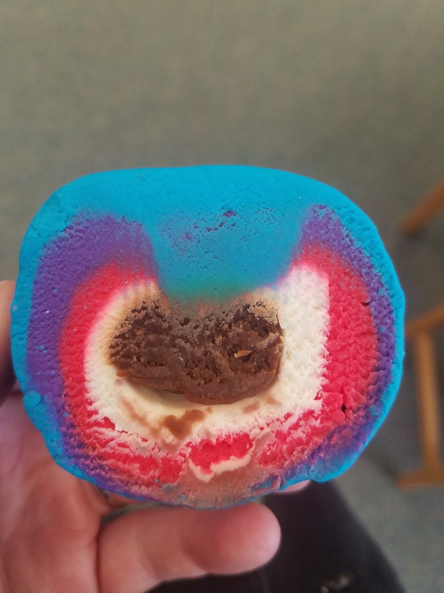 DrRichardHughes's tweet photo. Check this out!!! Using playdough to understand the concept of our world. Each layer represents a part starting with Frontier in the middle, then county, state, country, continent, etc. Love it!!! #applicationoflearning https://t.co/hOQI9CFd82