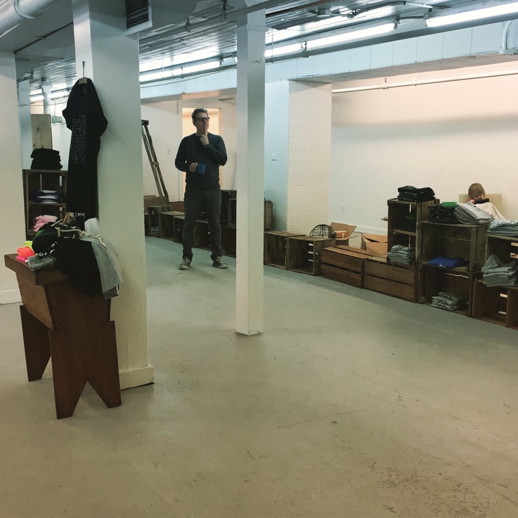 countytshirts's tweet photo. Round 2 set-up! Defining the space again! Getting ready to pop open on Saturday 11-4! #settingupshop #popopen #picton #pec #princeedwardcounty https://t.co/ngtJSio2xf