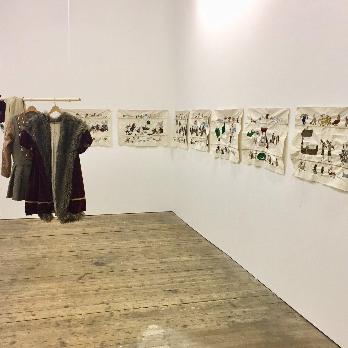 ___CBS's tweet image. Congratulations to Sam Henty for being selected for this year’s @NewContemps for the tapestry he made on his graduate residency at CBS 🎉