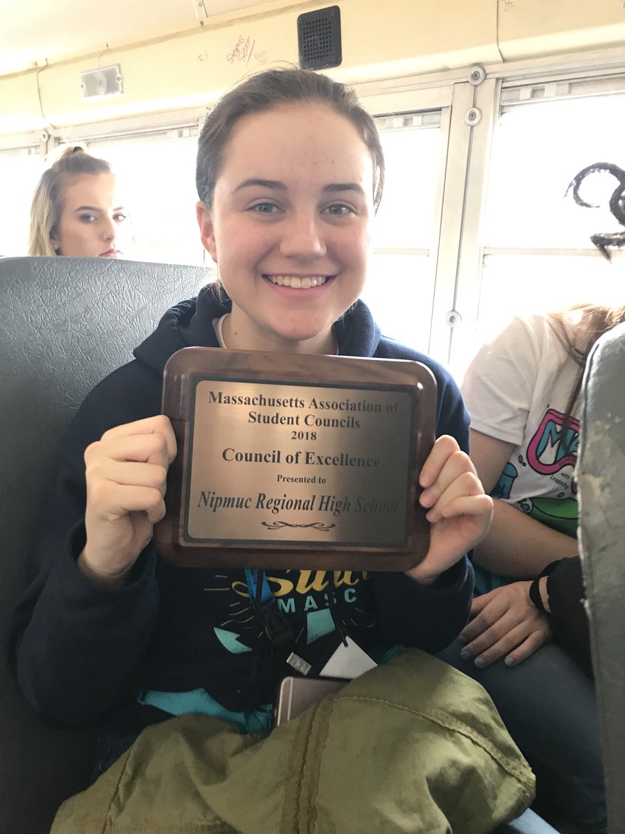 Big day for nipmuc stuco at the 2018 MASC Spring Conference! Our very own Tina Vanslette winning MASC Vice President, Michelle Goddard winning the James Rokas Award, and winning MASC Council of Excellence!