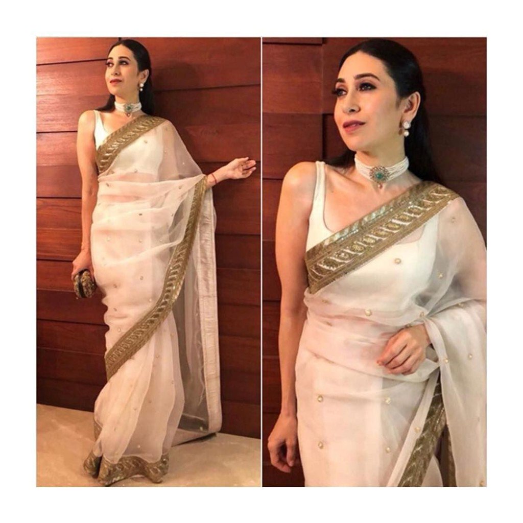 Karishma Kapoor in #sabyasachi sarri 