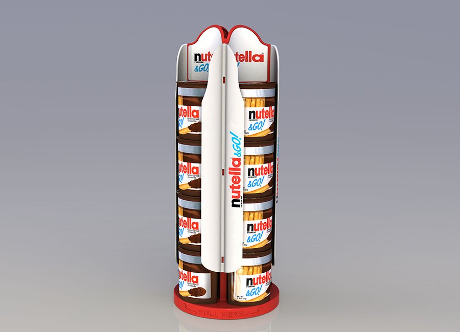 HSpopdisplay's tweet photo. @NutellaUSA &amp; Go is perfect for the people always on the run and looking for a sweet snack. Counter displays like this one look great at the cashier counters, for those last-minute sweet cravings! 

Check out more of our displays on our website: https://t.co/ZHCET37L7A https://t.co/xnnkdv6peN