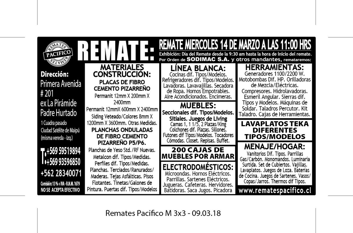 RematesPacific's tweet image. 