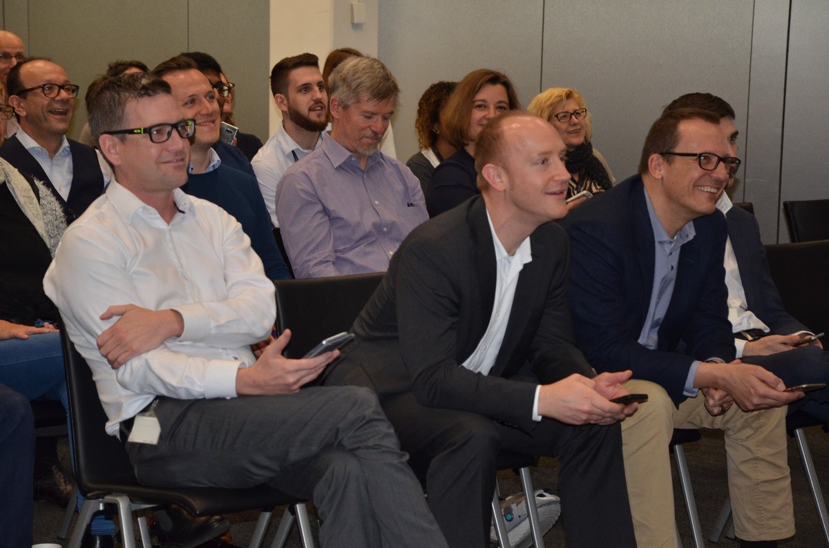 Proud to have shared the great Q1 company results and celebrated the even greater accomplishments of the #HPE team in Switzerland during our #ComeTogether event today, focusing on how we make digitalization simple for our customers and partners!