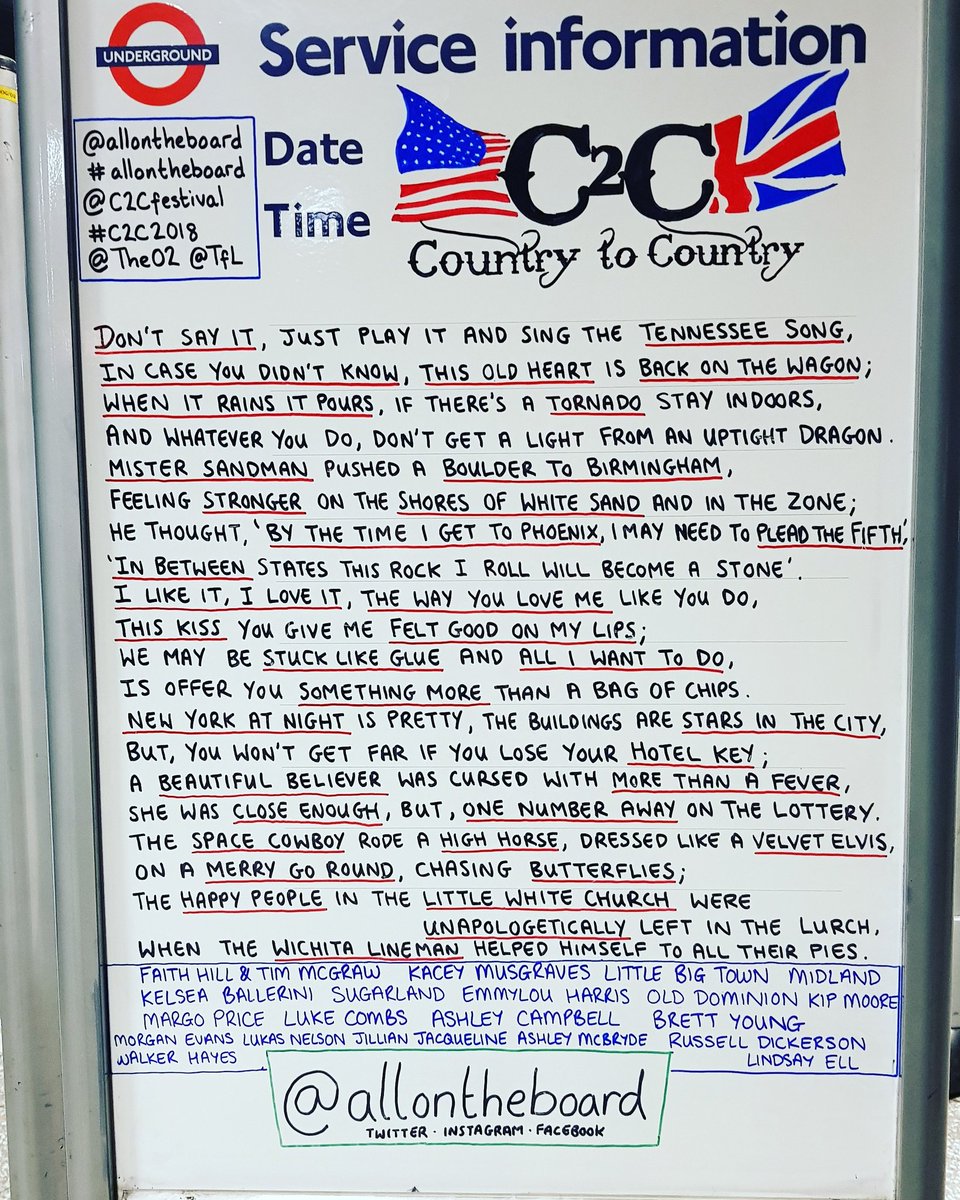 m_w_thompson's tweet photo. Okay not a massive fan of #country and western music but here I am at #C2C2018 ! Get on your horse and drink your milk pilgrim, #pewpew 🤠 https://t.co/vmzRnzI530