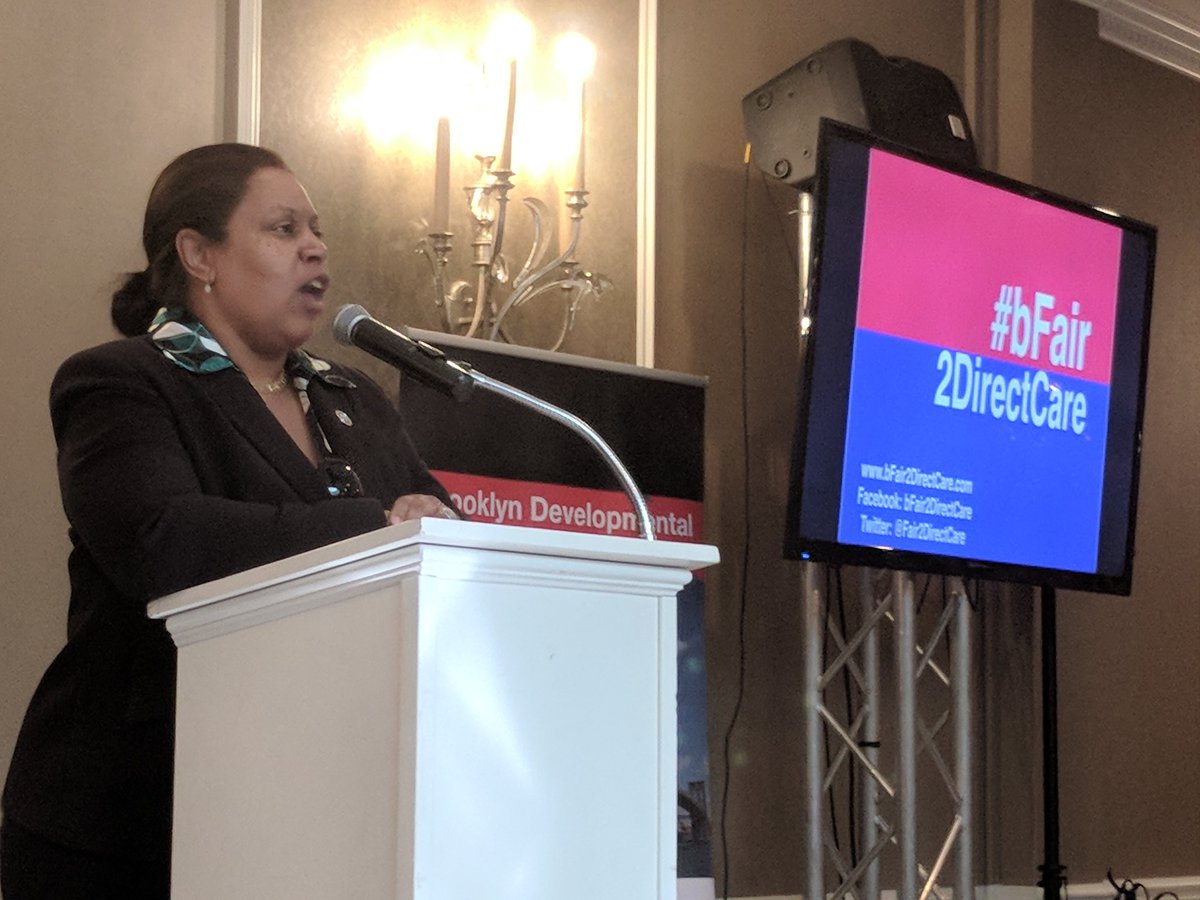 103reasons's tweet photo. @BPEricAdams Thanks for sending Nan to the Brooklyn DD Council breakfast. Your support for funding 853 &amp; 4410 Special Ed schools is appreciated. https://t.co/Mb4ZvvKAYl