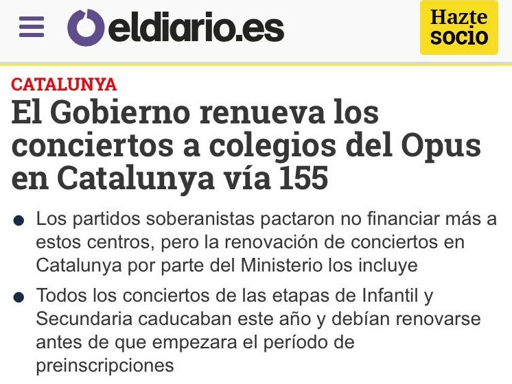 Sí señoras y señores. Gracias al <a href="/PSOE/">PSOE</a> que apoyó incondicionalmente al @PPopular el art.155 en Cataluña. Estos que se hacen llamar Socialistas y Obreros porque no se les cae la cara de vergüenza. Pero claro, después de la cal viva (obviando la corrupción), es esperar demasiado.
