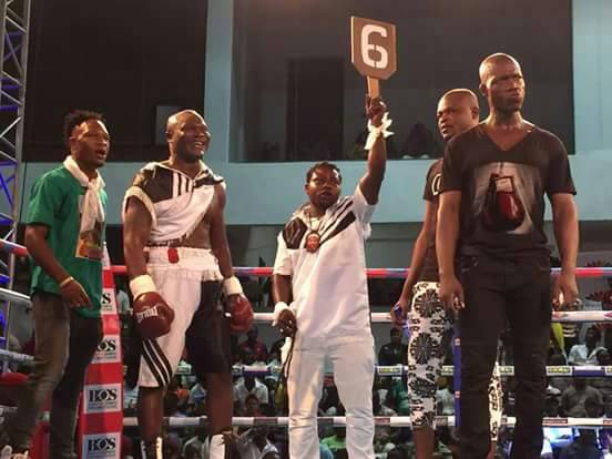slick_nick_upda's tweet photo. Bukom Banku GH i am the first living legend boxer in Africa
who is able to fill a stadium when in the boxing arena. crow pure say banku #Ebaaaaaa https://t.co/fKDtduLiPk