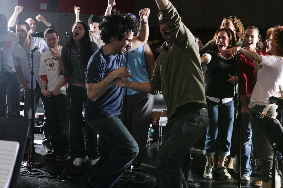 LacketyLac's tweet photo. This photo was taken during our Off-B'way sitzprobe for IN THE HEIGHTS, and it encapsulates ALL my feelings for that show.
It's 10 years to the day of our Bway Opening, and the feelings haven't diminished one bit. 
Happy HEIGHTSiversary!
📷: @JoshLehrerPhoto https://t.co/cEHIfjyLYI