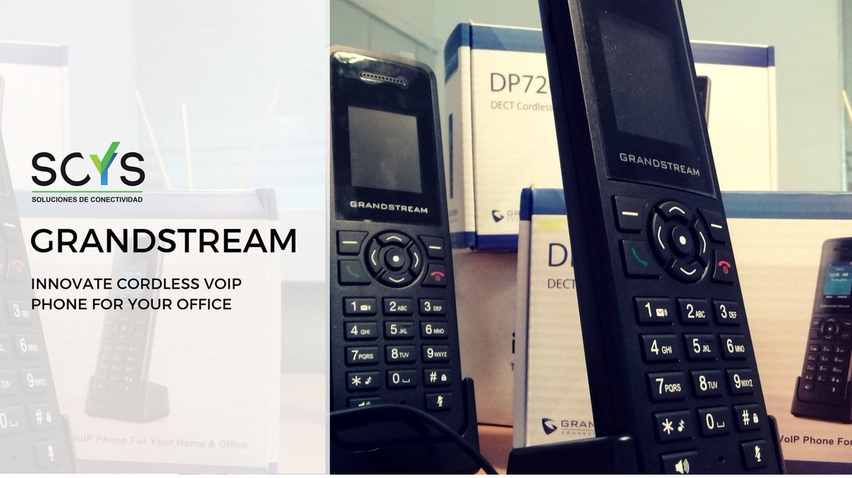 ScysArg's tweet photo. #Grandstream #DP720 #VoIPPhone https://t.co/XbhzTrHvFm