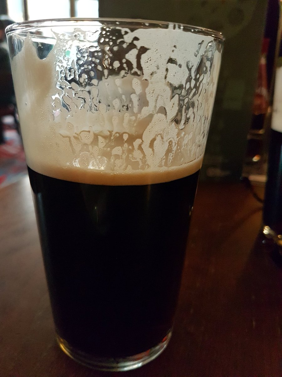 ukrealfemale's tweet photo. After a plethora of light ales being the only offering, finally settled with a @Moorhousesbrew Black Cat. That's what I'm talking about https://t.co/j7LR6KXdD7