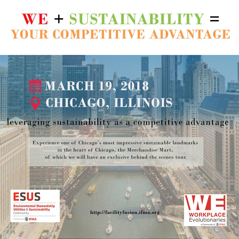 eworkcom1's tweet image. Come to #Chicago and join in this fun session where I will be presenting with Gary Miciunas of Nelson, and Shannon Solomon of Fifth Third Bank at the #IFMA Facility Fusion on Thursday, March 22nd at 11:45am, Session 2056! Can't wait to see you there!