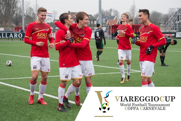 AZJeugd's tweet photo. 🇮🇹 AZ Onder 19 reist zondag af naar Italië voor deelname aan de Viareggio Cup.

🌎 Tot de deelnemers behoren Juventus, AC Milan en Inter, maar ook teams uit Afrika, Zuid- en Noord-Amerika, Azië en Australië.

ℹ️ Alle info 👉 https://t.co/ojx2ypQhhV.

#AZJeugd #ViareggioCup https://t.co/VGBncKA0uh