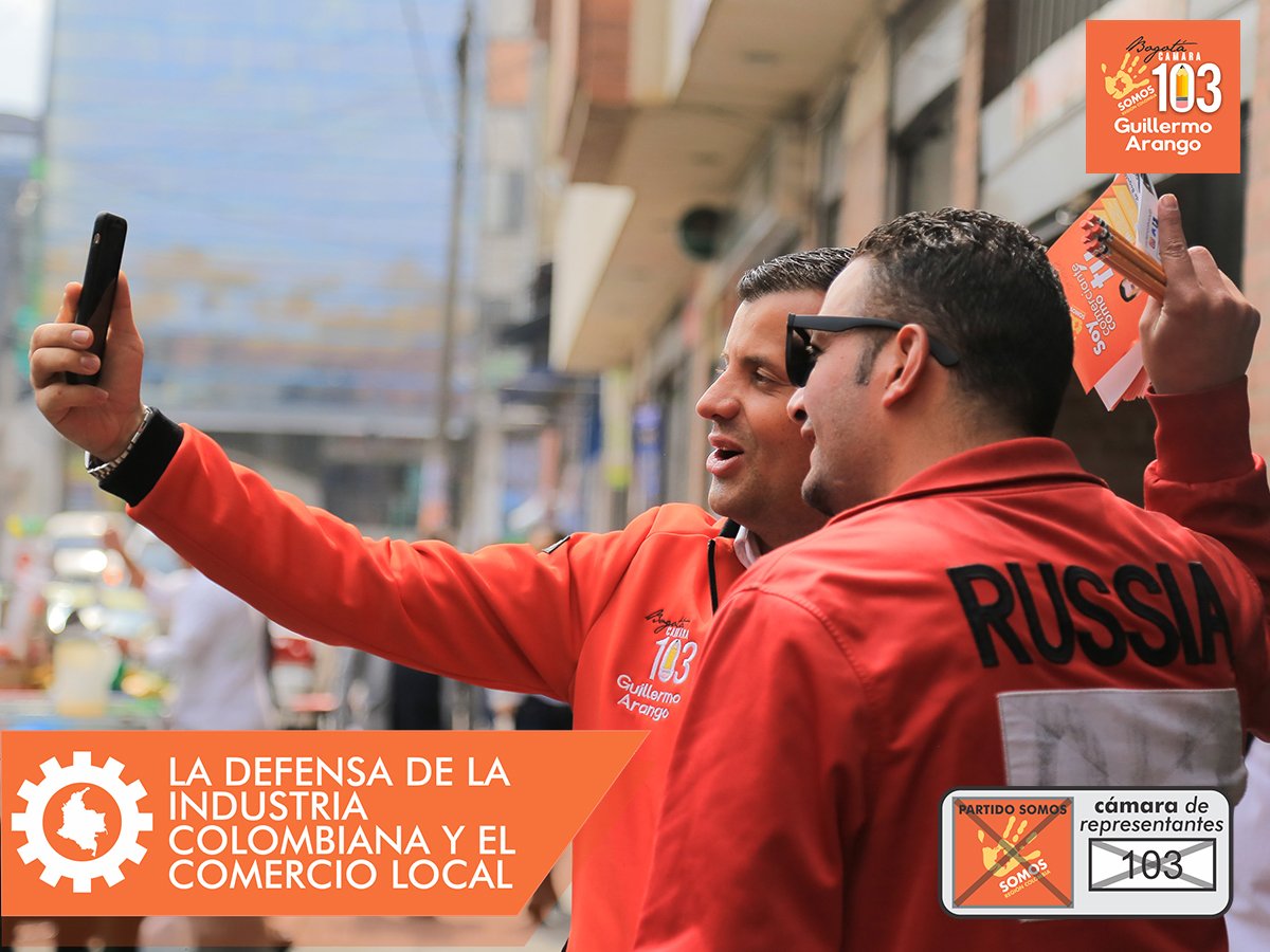 ArangoGuille103's tweet photo. Nos encontramos muy felices por el apoyo y respaldo que hemos recibido de nuestra gran familia de comerciantes.
Este 11 de marzo marcaremos partido somos al senado y #103 por la cámara de representantes de Bogotá.
#Guillermo103 #PartidoSomos #LoNuestroPrimero #DefensaDelComercio https://t.co/E4XUcUt8Ev