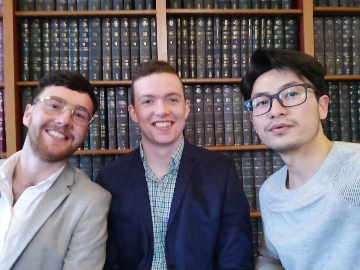johnwoods93's tweet photo. Lucky to chair Panel 5 and our amazing presenters - @iseverythingaok, with a reading of Ali Smith in the context of Brexit, and Bao Ma on Oscar Wilde and decadence. #Textualities18 https://t.co/VVoFEZd05N