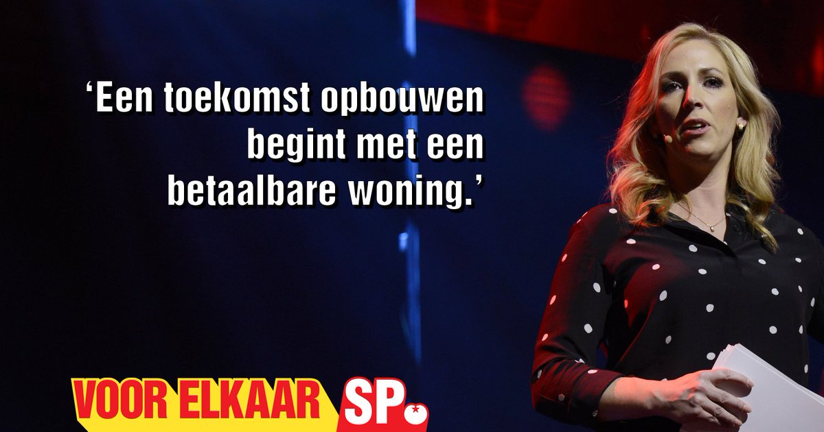 Elke dag verdwijnen meer dan 100 sociale huurwoningen waardoor jongeren geen toekomst op kunnen bouwen. <a href="/MarijnissenL/">Lilian Marijnissen</a> #RadioDebat #VoorElkaar 

Steun de SP op👉 sp.nl.