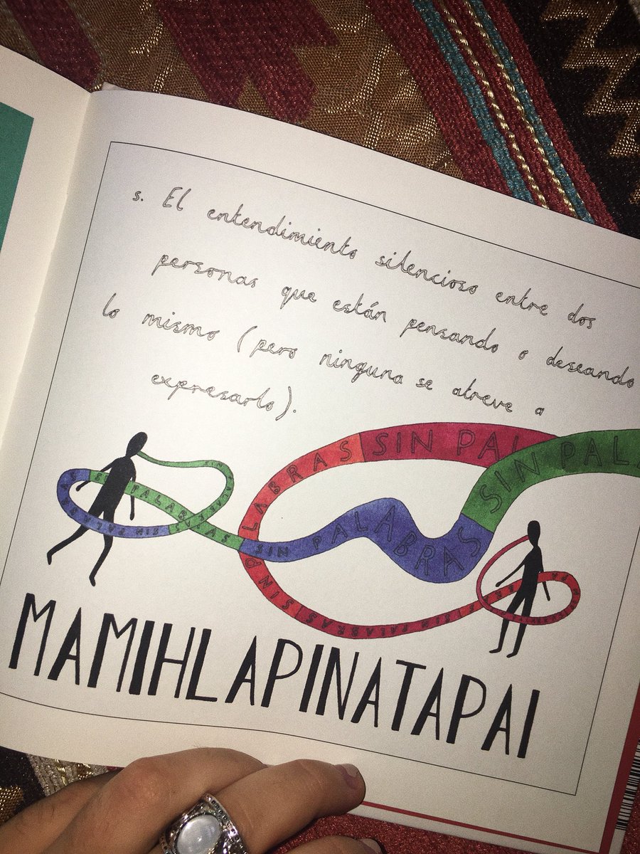 ESofia52736769's tweet photo. Con mi hermana compramos un libro de palabras intraducibles de todas partes del mundo y es hermoso🌎✨ https://t.co/PkP0p8ckFU