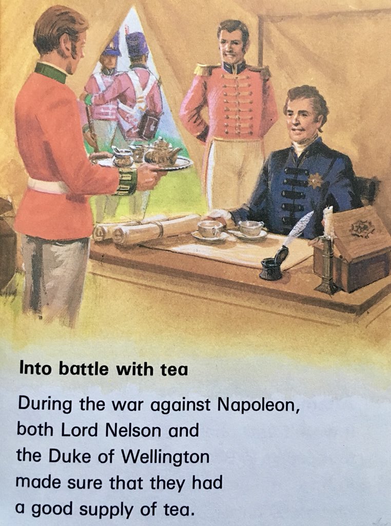 Ladybird wisdom, part 65. 
‘Tea’
#RogerHall