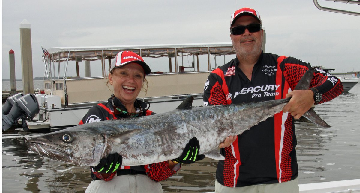 OfficialFishSKA's tweet photo. 40.02 Pound Kingfish from Team Fish Dancer. #fish #fishing #boat https://t.co/GJ4lKaO5UB