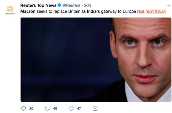 macroschema's tweet image. I am confused. Who is France replacing?

Russia or UK?

🤣

🇮🇳🇫🇷

#ModiMacron #MacronInIndia #NamasteBonjour #IndiaFrance