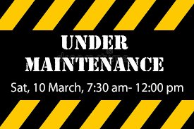 Please be advised our websites may be down from 7.30 am to12:00 pm tomorrow (Saturday, 10th March) due to scheduled maintenance work. We apologise for any inconvenience this may cause.