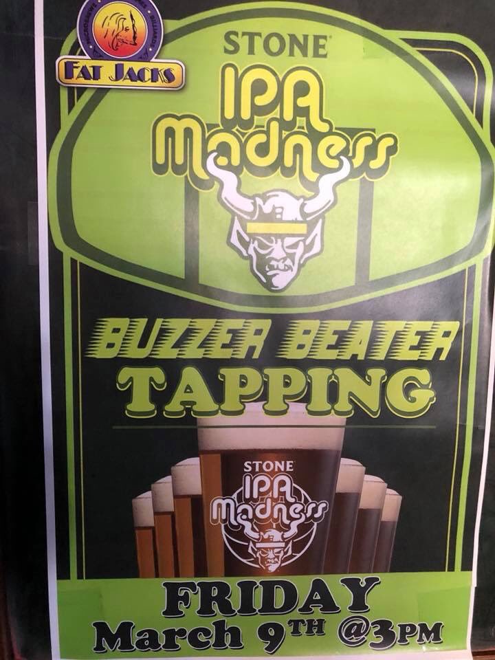 Friar Tuck (@friartuckblono) on Twitter photo Our friends <a href="/Fatjacksbar/">Fat Jacks Bar</a> always have something fun going on!!! Tonight it's #madness!!! <a href="/StoneBrewing/">Stone Brewing</a> Our friends <a href="/Fatjacksbar/">Fat Jacks Bar</a> always have something fun going on!!! Tonight it's #madness!!! <a href="/StoneBrewing/">Stone Brewing</a>