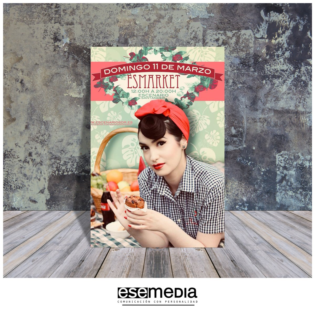 ¡Si el <a href="/EscenarioMarket/">Escenario Market</a> no existiera, habría que inventarlo! Es la excusa perfecta para reunir artistas y emprendedores con un talento infinito. Este domingo día 11, de 12:00 a 20:00 horas. Yo voy, ¿y tú?

#esemedia #esmarket #domingo #planazo #pasamoslista #santander #cantabria