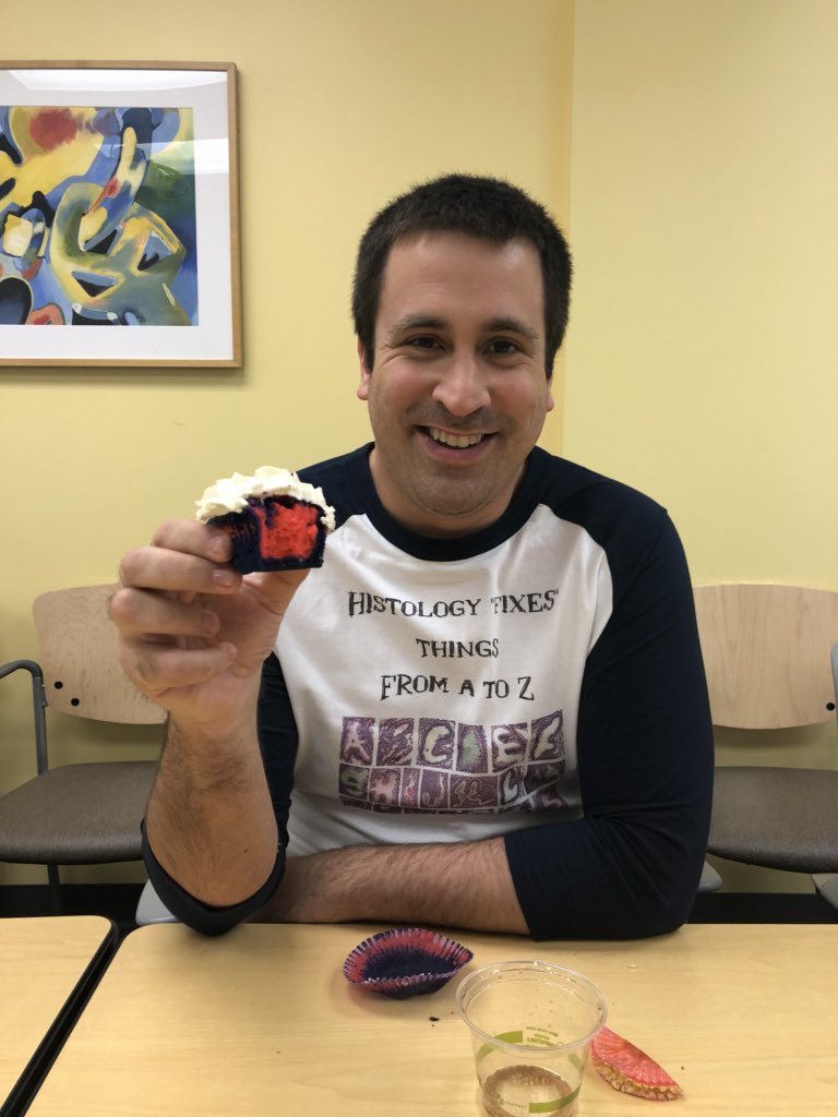 MArnold_PedPath's tweet image. Happy Histotechnology Professionals Day! Celebrating with H&amp;amp;E color cupcakes! 🔬@NCHforDocs #pathology #NCHpath #PediPath @KBadizad