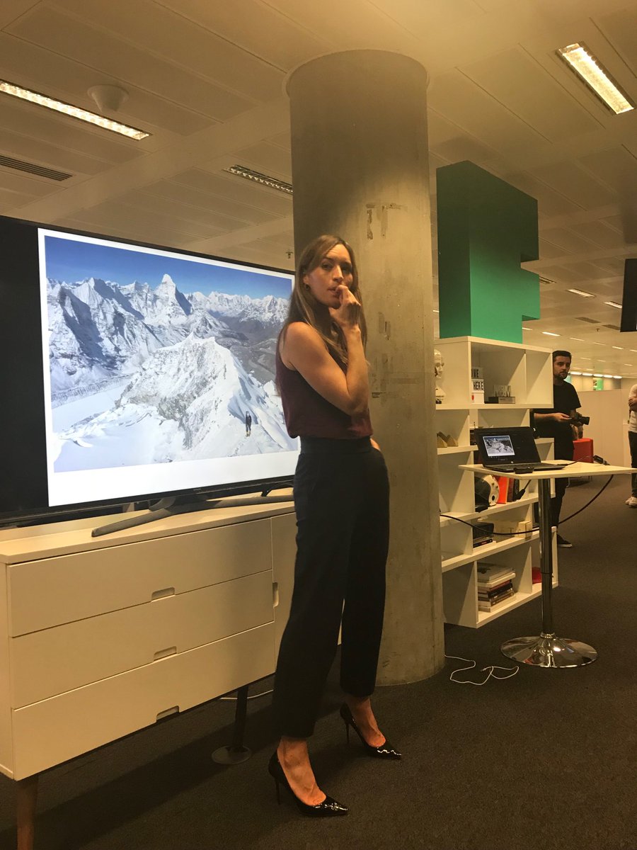 Inspirational talk by Bonita Norris. Youngest British woman to climb Everest.