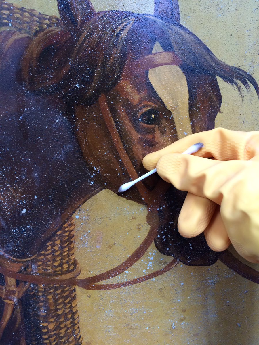 The former <a href="/PackhorseBath/">The Packhorse Bath</a> Pub Sign has just left my Southstoke studio all cleaned and repainted ready for this month's pub reopening. Can't wait! Some before &amp; after shots...