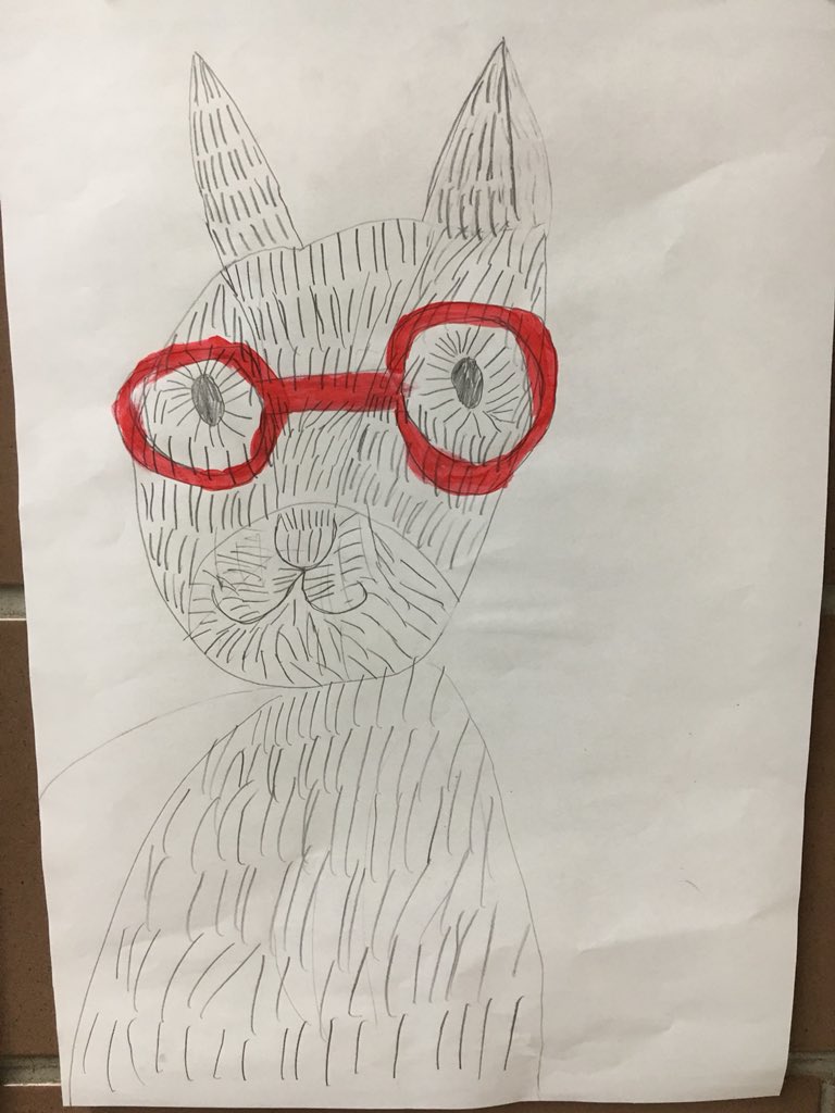 Have you seen this rabbit? #line #shape #texture #grade1artists